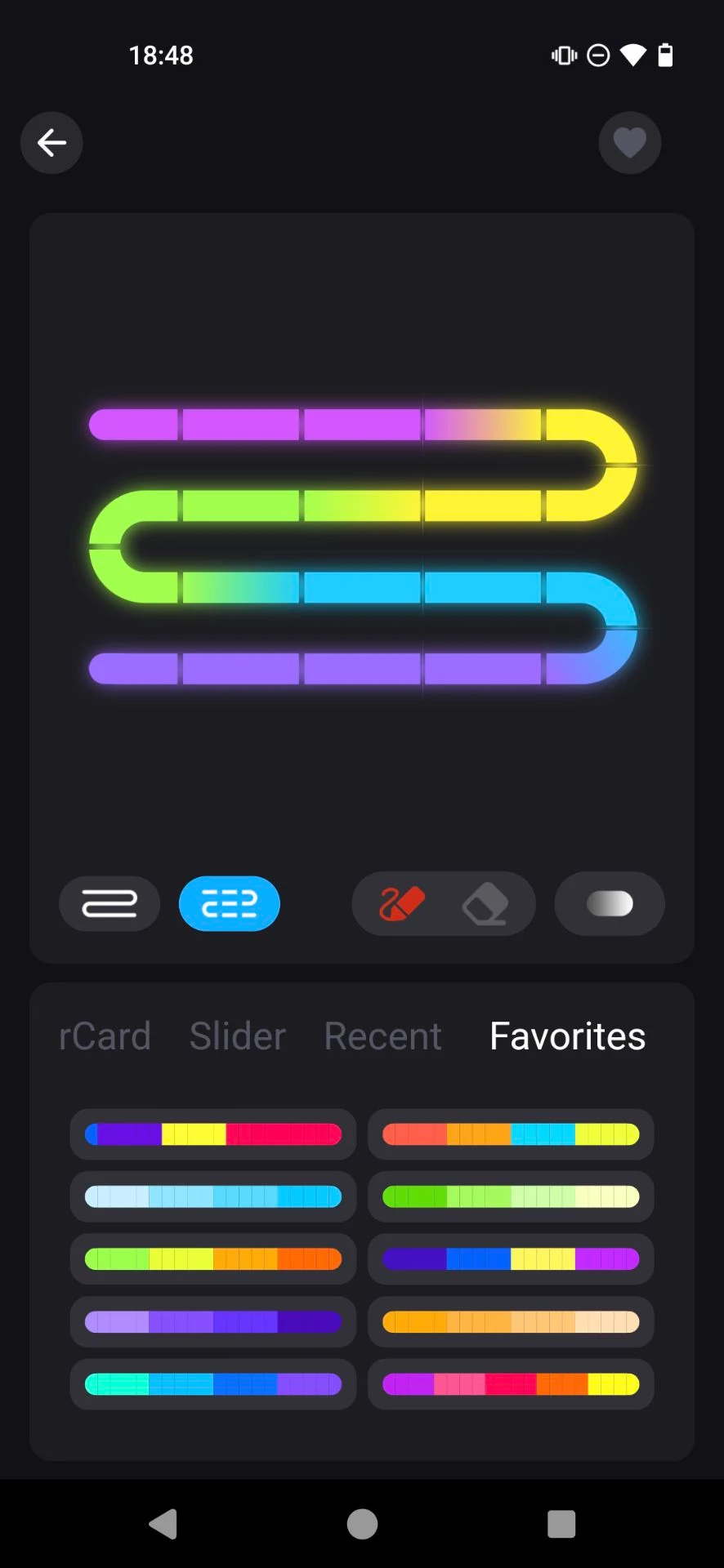 OMNI RGB app lighting effects